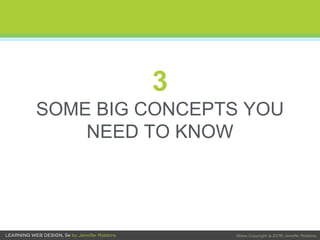 3
SOME BIG CONCEPTS YOU
NEED TO KNOW
 