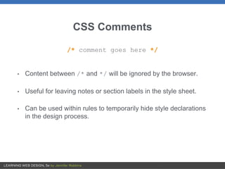 Chapter 11: Intro to CSS | PPTX