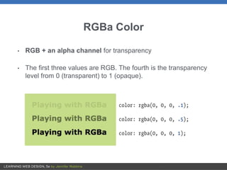 Chapter 13: Colors and Backgrounds | PPT