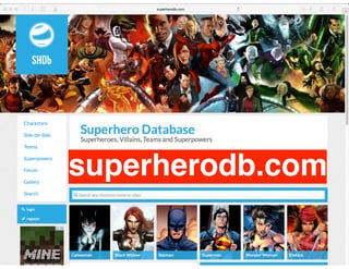 superherodb.com
 