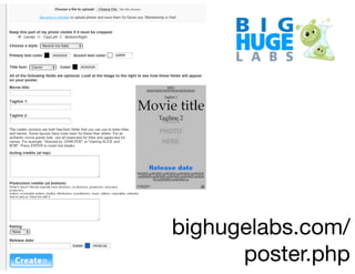 bighugelabs.com/
poster.php
 