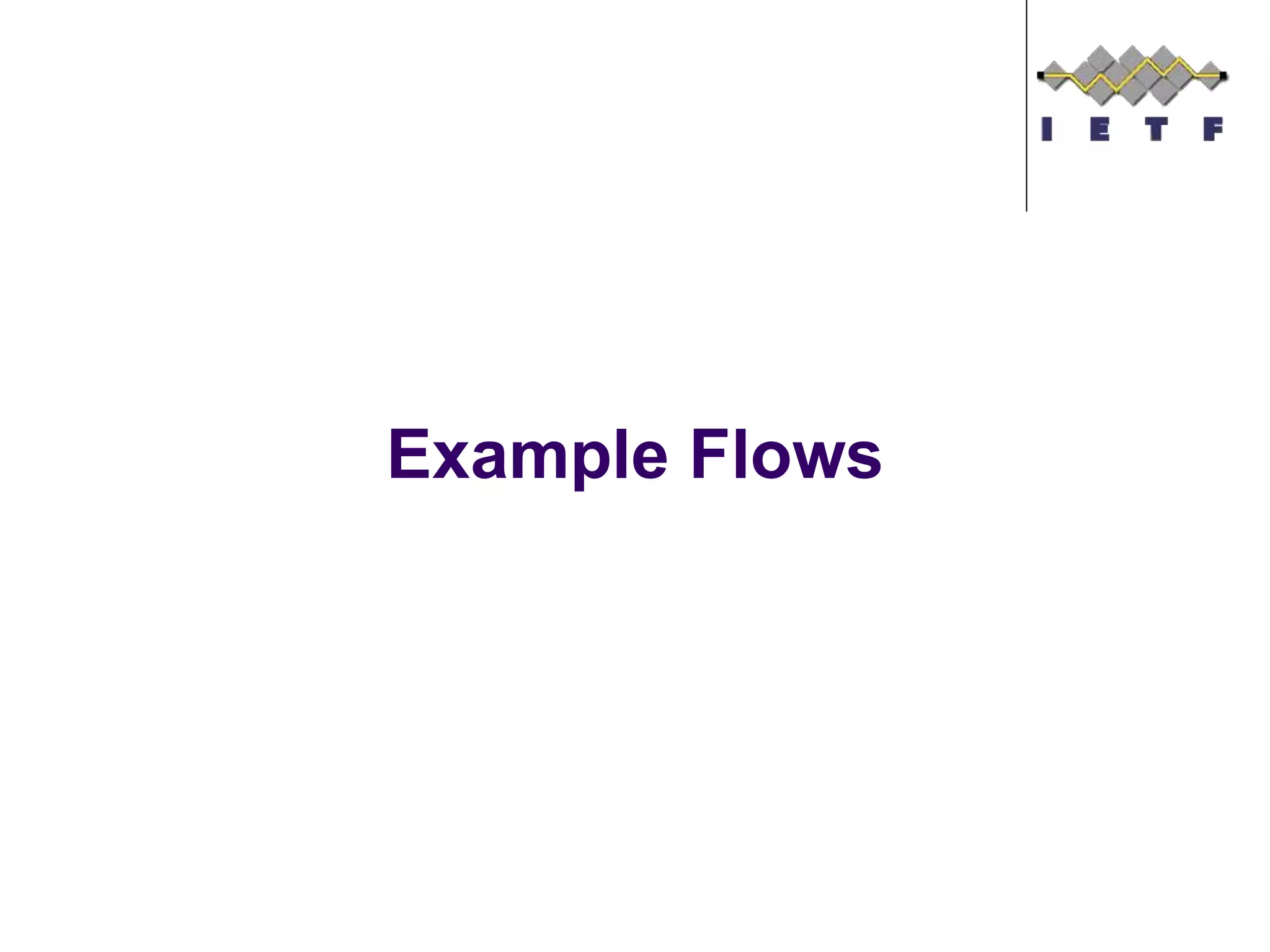 Example Flows
 
