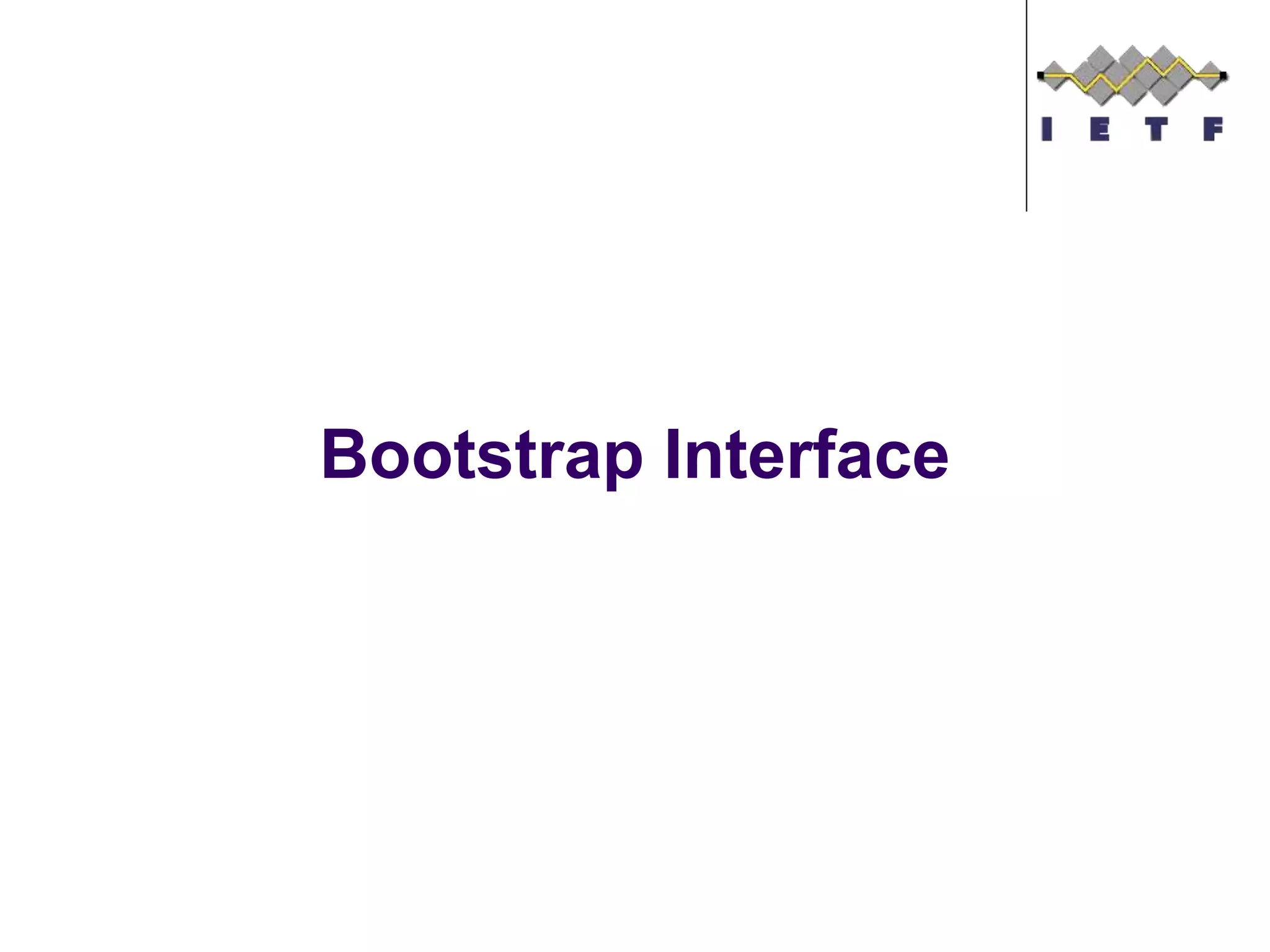 Bootstrap Interface
 
