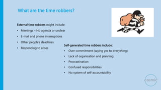 Time Robbers exercise
 