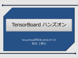 TensorFlow (2016-07-17)
:	
 