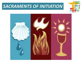 SACRAMENTS OF INITIATION
 
