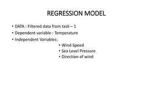 Big Data: WEATHER DATA ANALYSIS | PPTX