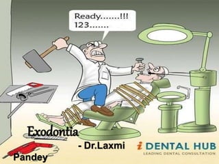 Exodontia
- Dr.Laxmi
Pandey
 