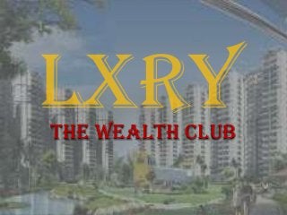 The wealth club

 