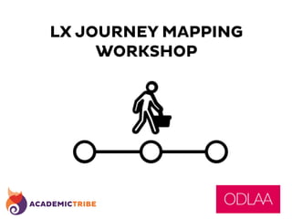 LX JOURNEY MAPPING
WORKSHOP
 