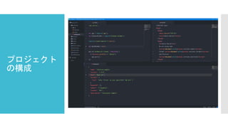 プロジェクト
の構成
 