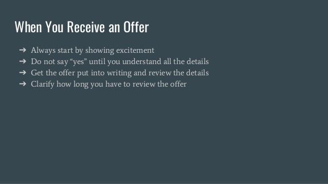 Lynda Negotiating Your Job Offer