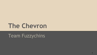 The Chevron
Team Fuzzychins
1
 