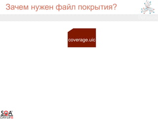 Зачем нужен файл покрытия?
coverage.uic
 