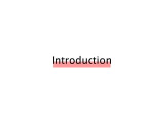 Introduction
 