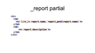 _report partial
 