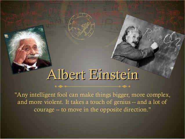 Albert Einstein
