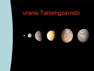uranis Tanamgzavrebi 