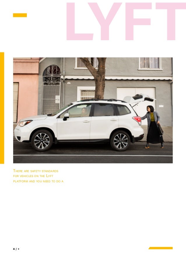 Lyft driver & vehicle Requirements