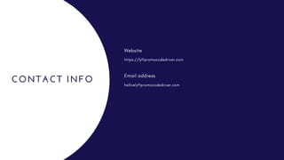 CONTACT INFO
https://lyftpromocodedriver.com
Website
hello@lyftpromocodedriver.com
Email address
 