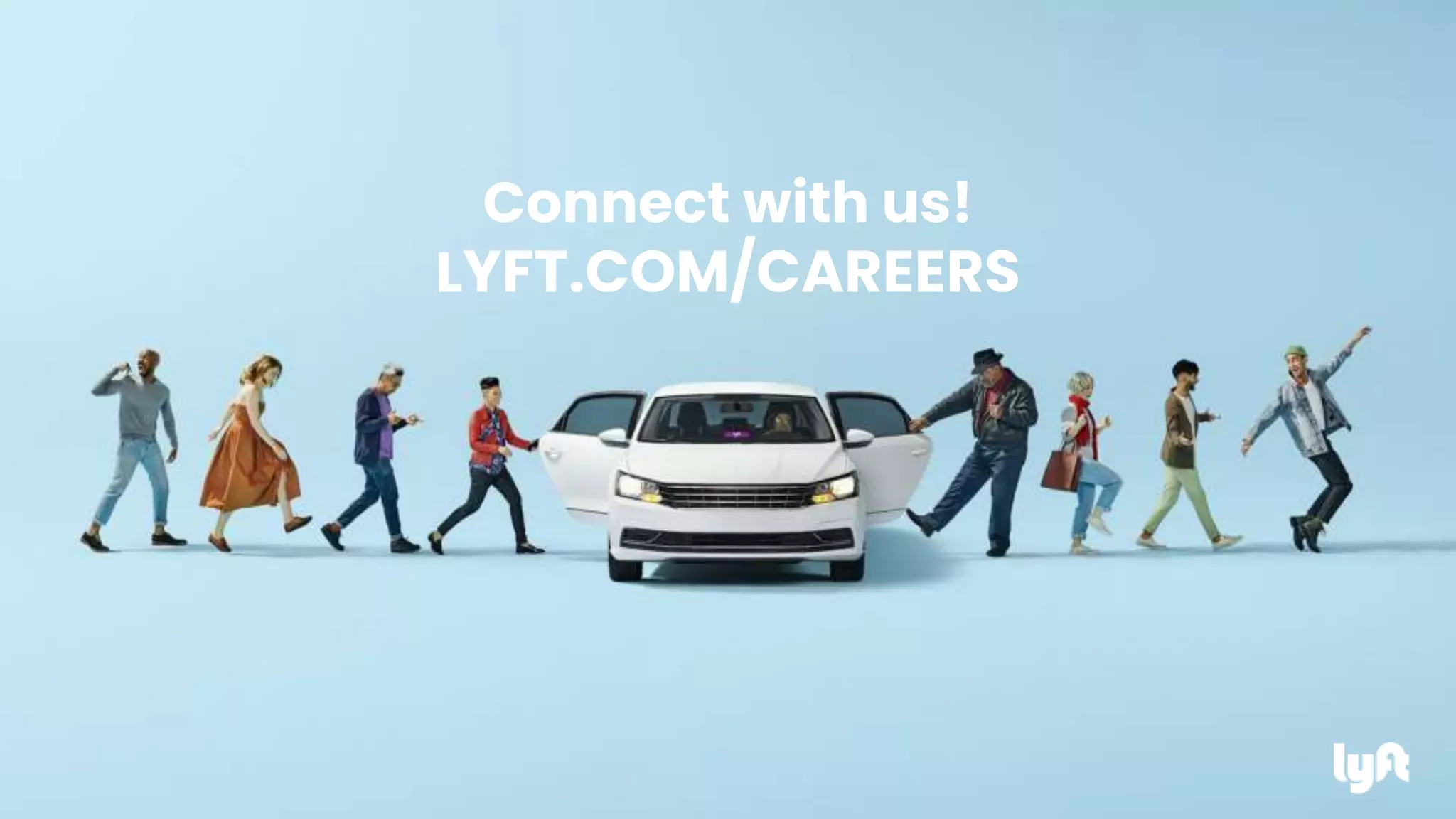 Connect with us!
LYFT.COM/CAREERS
 