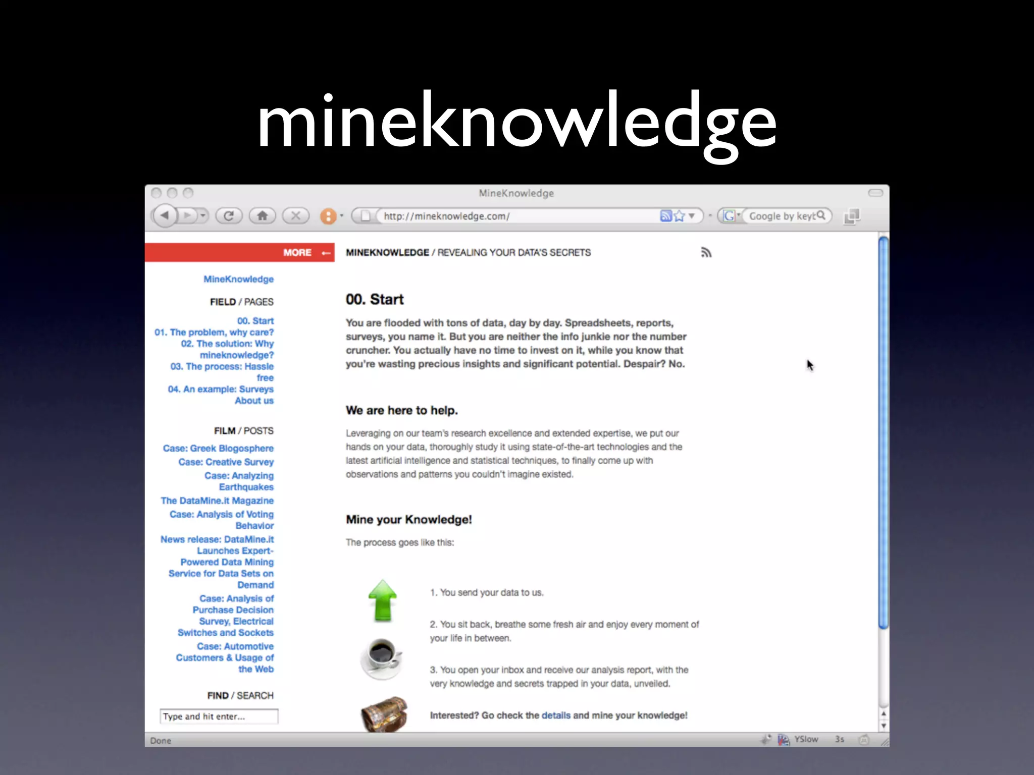 Mining the Intensive Care Unit