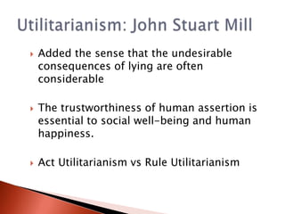 Falsehood, taken by itself, not accompanied by other circumstances or causing any ill effects “can NEVER, upon the principles of utility, constitute an offense at all”