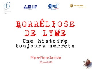 Marie-Pierre Samitier
06 juin 2019
 