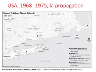 USA, 1968- 1975, la propagation
Source : Kris Newby, « Bitten », Harper Wave 2019.
 