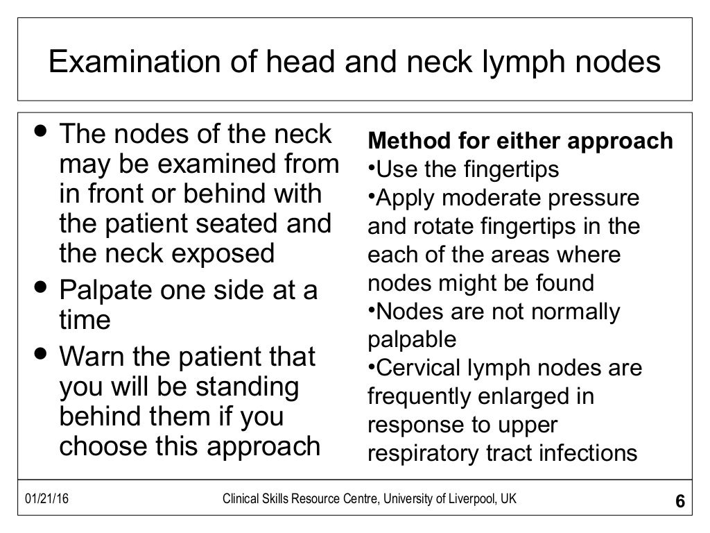 Lymph Node Examination