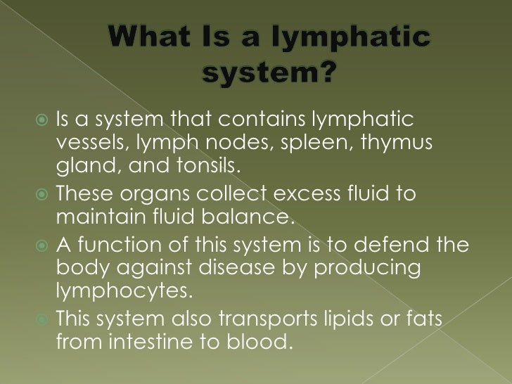 Lymphatic And Immune system terms