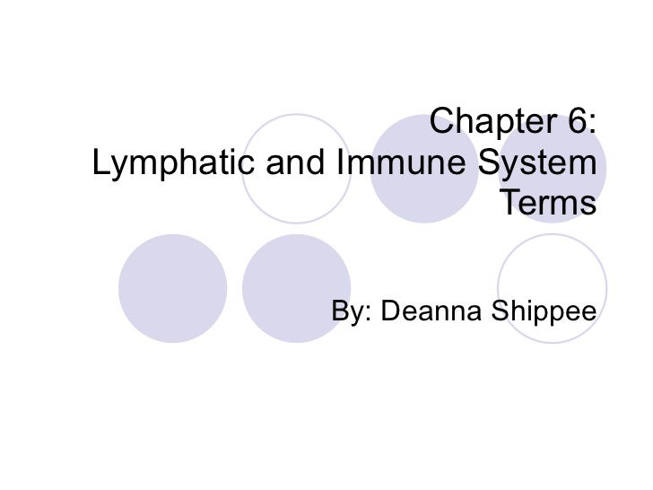Lymphatic and Immune System Terms
