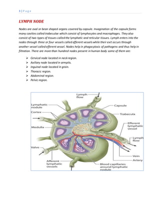 Lymphatic system | DOCX