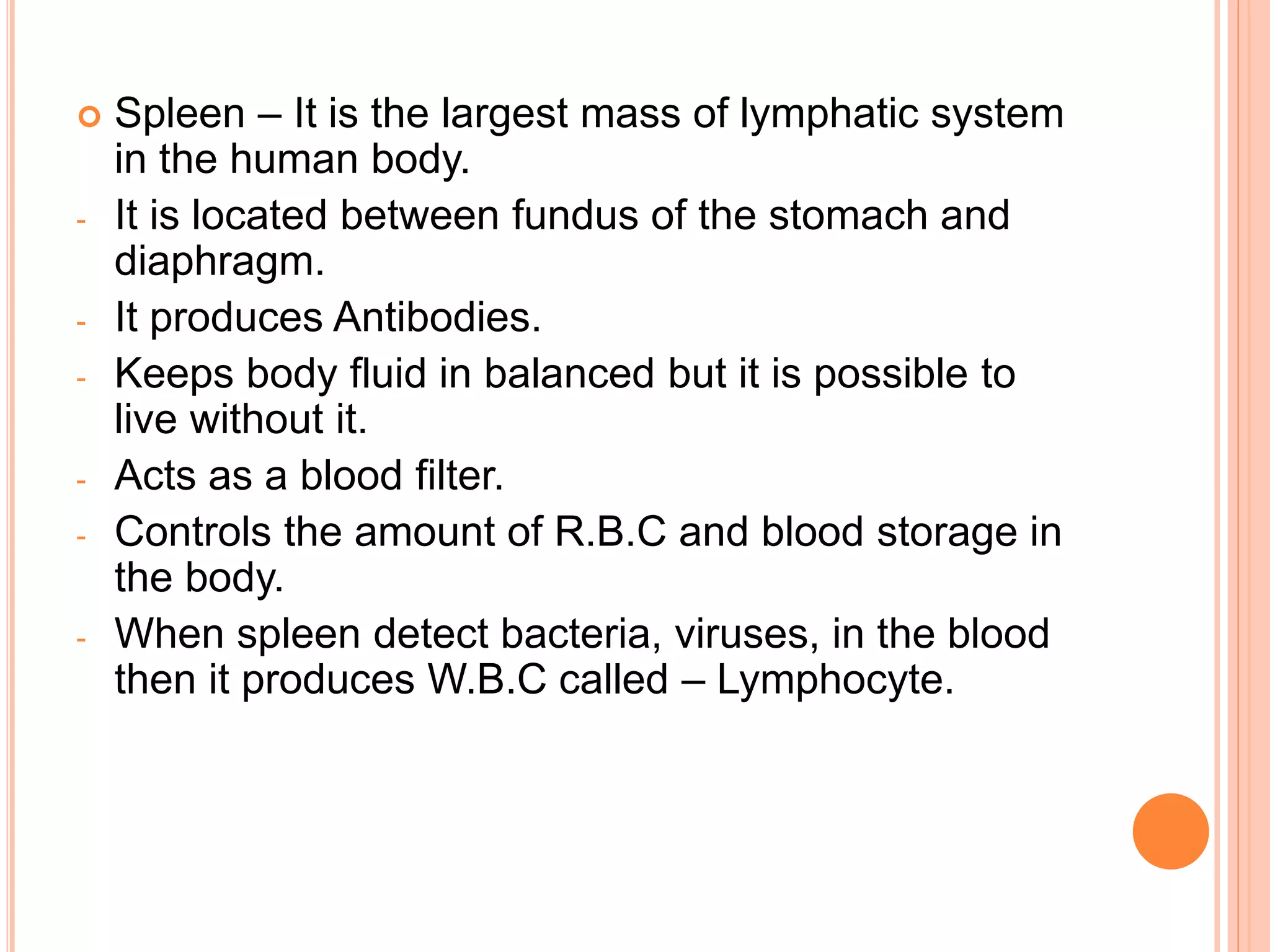 Lymphatic system | PPTX