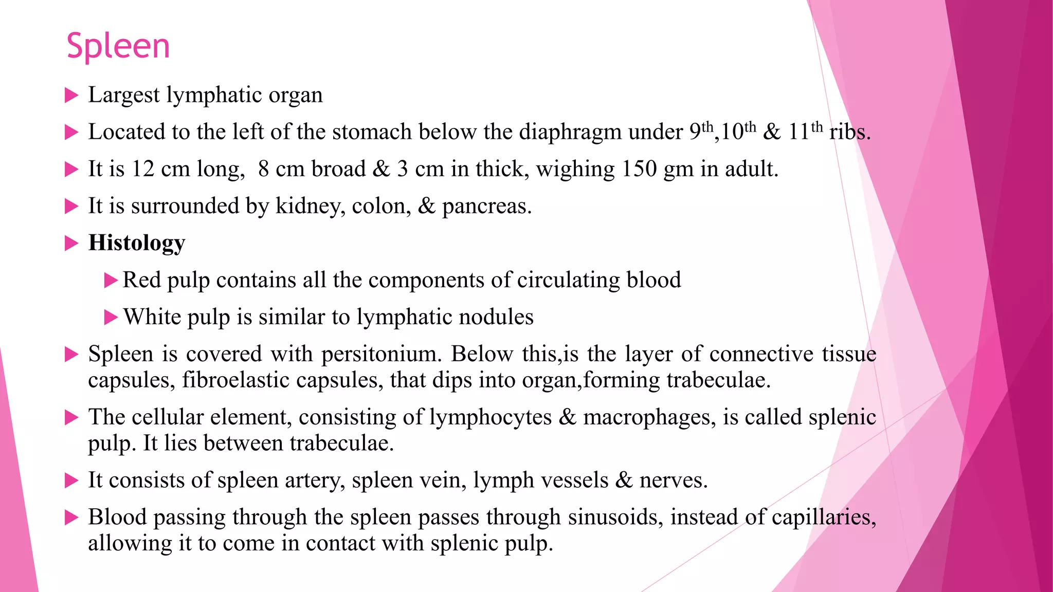 Lymphatic system | PPTX