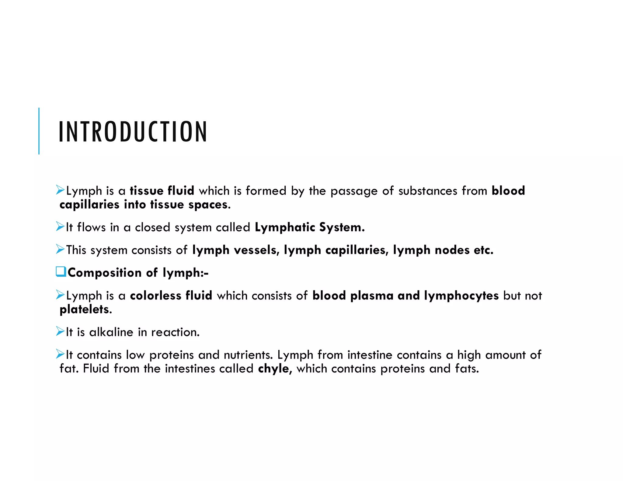 Lymphatic System New Ppt Slides Pdf