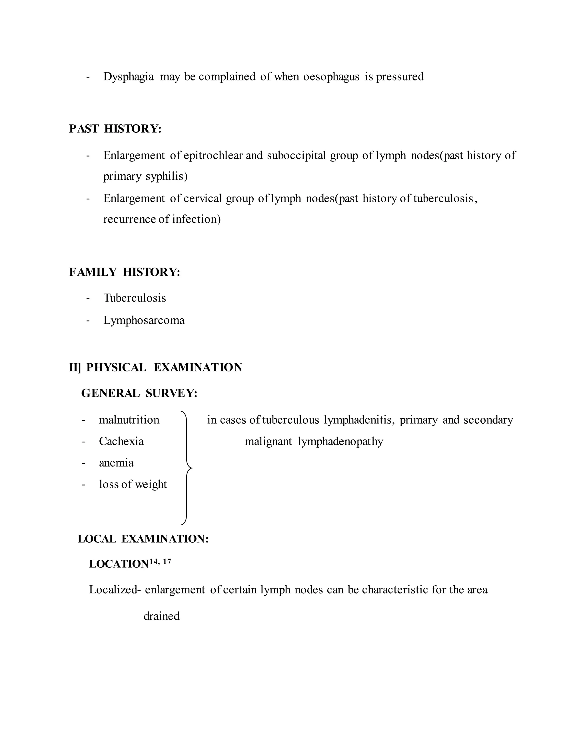 LYMPH NODES OF HEAD AND NECK AND DIFFERENTIAL DIAGNOSIS OF CERVICAL ...