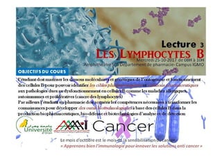 Lymphocytes  B 2017