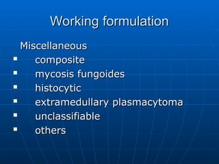 Lymphoma.presentation/ lymphoma presentation | PPT