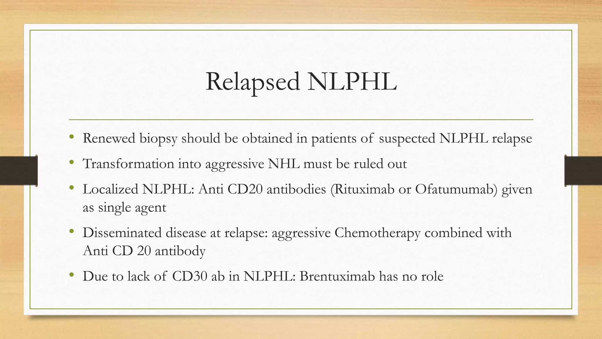 Hodgkin Lymphoma - Diagnosis to Management | PPTX