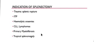Lymphoma and splenomegaly pathology