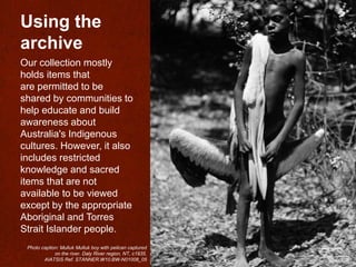 Opening the doorway to ancient knowledge: Aboriginal and Torres Strait ...