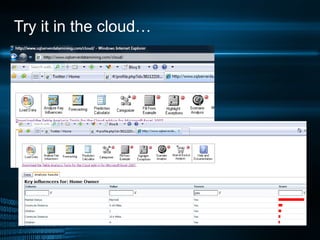 Try it in the cloud… 
