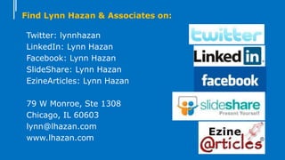 Negotiation:The Art of Win-Win- Lynn Hazan & Associates- AWJ | PPTX