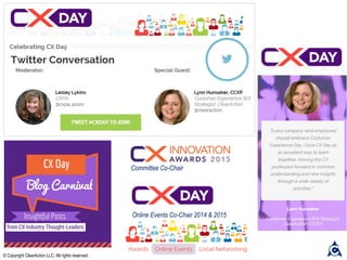 © Copyright ClearAction LLC. All rights reserved.
Online Events Co-Chair 2014 & 2015
Committee Co-Chair
 