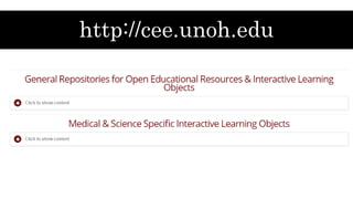 http://cee.unoh.edu
 