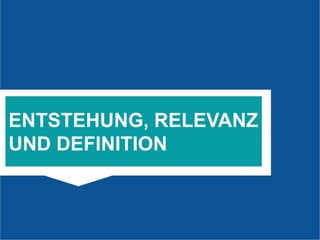 5
DER
ONLINE-TSUNAMI
ENTSTEHUNG, RELEVANZ
UND DEFINITION
 