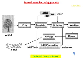Lyocell manufacturing process
The Lyocell Process in General
 