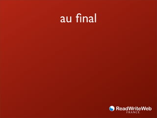 au ﬁnal
 