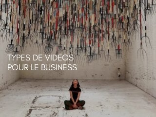 TYPES DE VIDEOS
POUR LE BUSINESS
 